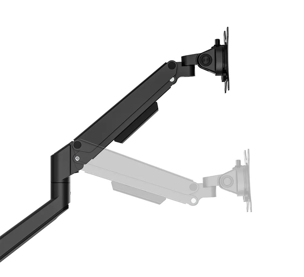 Neomounts  DS70-250BL2 Neomounts NEXT Slim Desk Mount, double display (topfix clamp/grommet), black