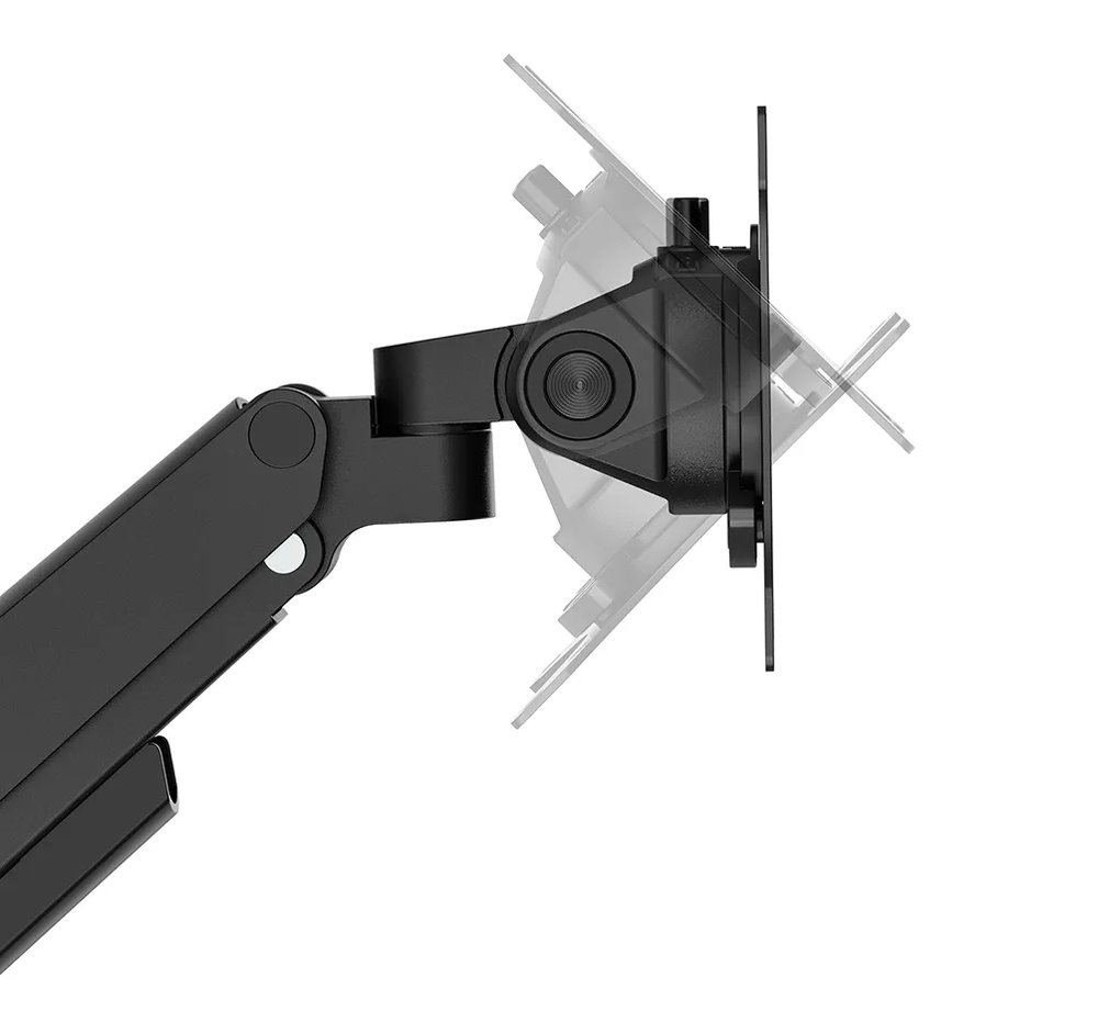 Neomounts  DS70-250BL2 Neomounts NEXT Slim Desk Mount, double display (topfix clamp/grommet), black