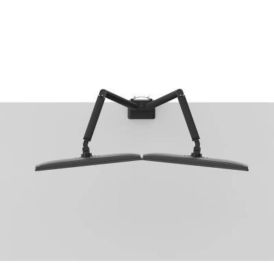 Neomounts  DS70-250BL2 Neomounts NEXT Slim Desk Mount, double display (topfix clamp/grommet), black