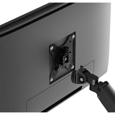 Neomounts  DS70-250BL2 Neomounts NEXT Slim Desk Mount, double display (topfix clamp/grommet), black