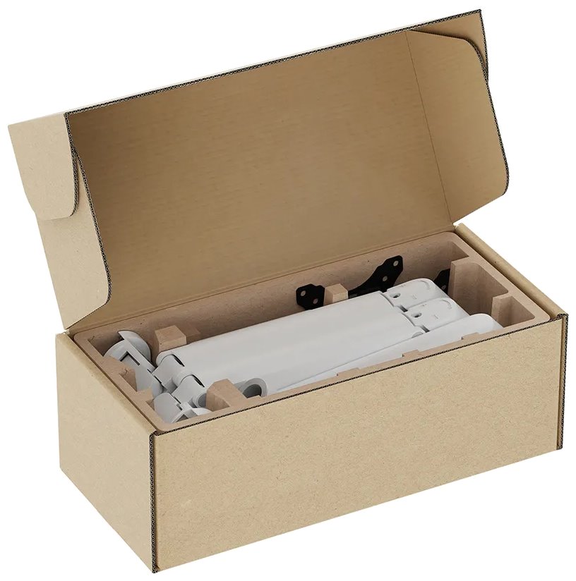 Neomounts DS70-250WH2 Neomounts NEXT Slim Desk Mount, double display (topfix clamp/grommet), white