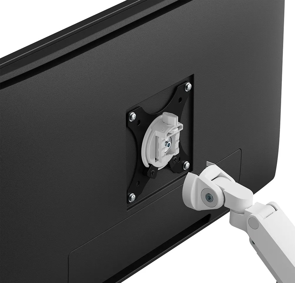 Neomounts DS70-250WH2 Neomounts NEXT Slim Desk Mount, double display (topfix clamp/grommet), white