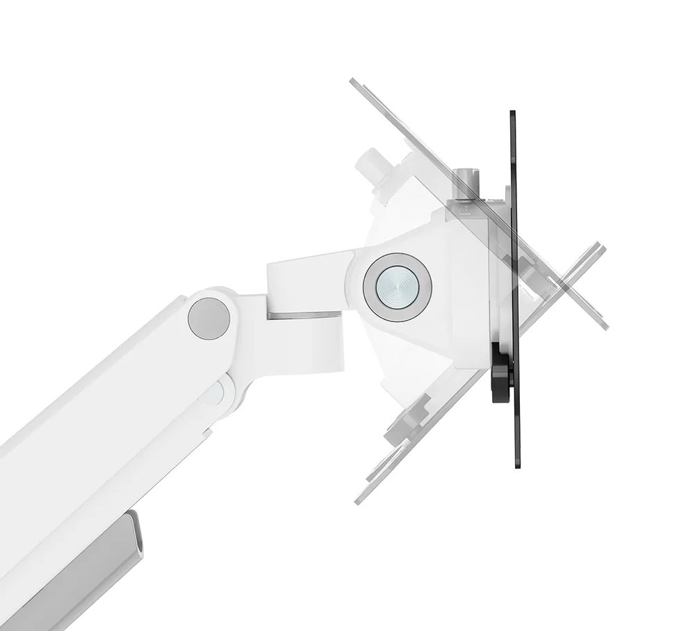 Neomounts DS70-250WH2 Neomounts NEXT Slim Desk Mount, double display (topfix clamp/grommet), white