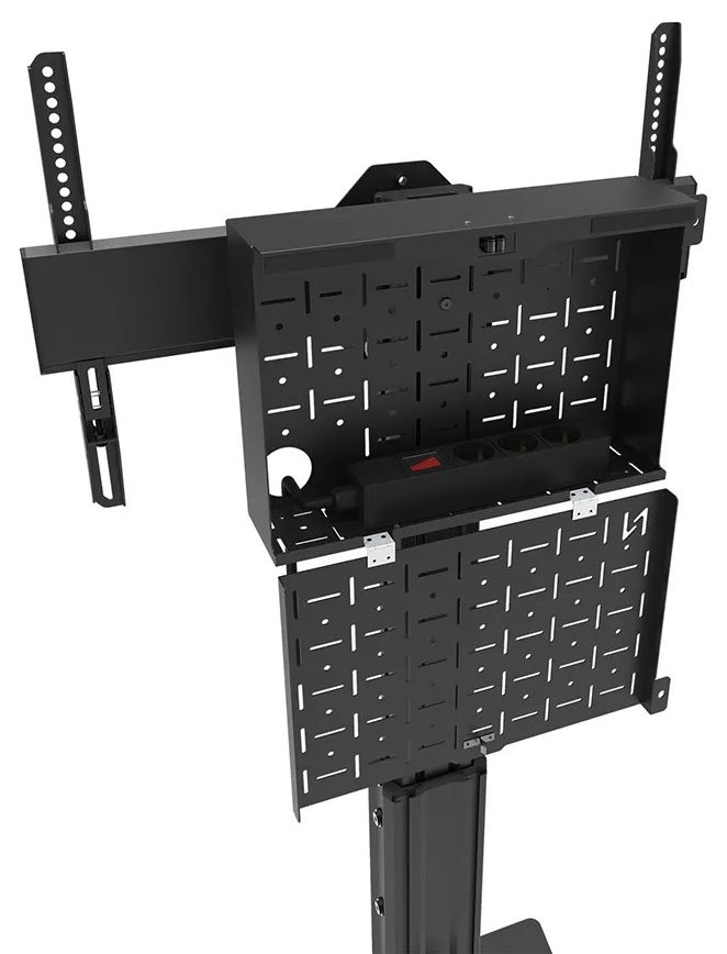 Neomounts FL45S-825BL1 Neomounts MOVE Up Display Floor Stand (37-75") solid steel floor plate box . Baleno v 2 krabicích