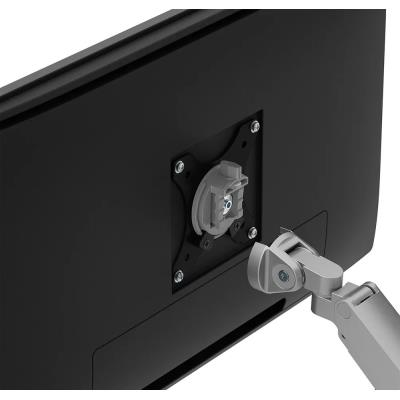 Neomounts DS70-250SL2 Neomounts NEXT Slim Desk Mount, double display (topfix clamp/grommet), silver