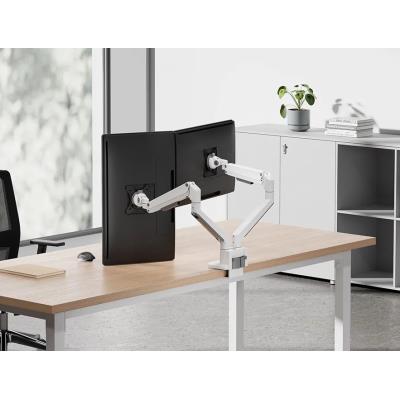 Neomounts DS70-250WH2 Neomounts NEXT Slim Desk Mount, double display (topfix clamp/grommet), white