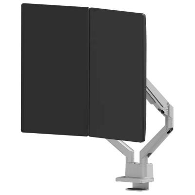 Neomounts DS70-250SL2 Neomounts NEXT Slim Desk Mount, double display (topfix clamp/grommet), silver