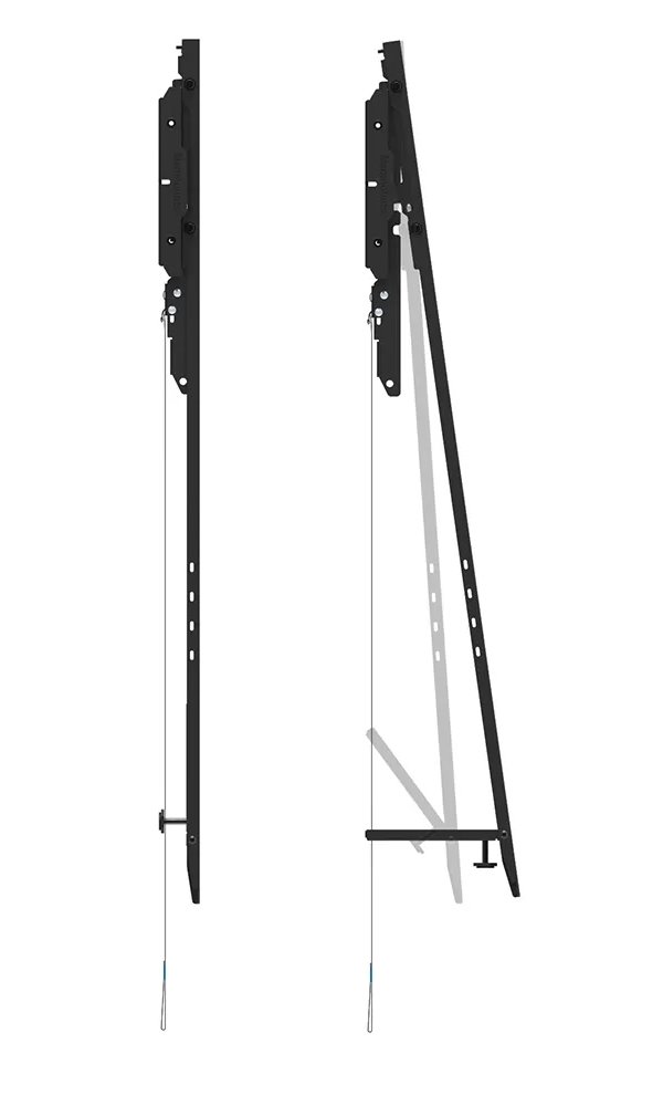 Neomounts WL30-750BL18P Neomounts LEVEL-750 Wall Mount (XL, 100 kg,portrait,kickstand, lockable,connectable,VESA 500x800