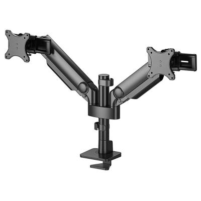 Neomounts DS65S-950BL2 Neomounts NEXT One SL Desk Mount, double display, sliding VESA (topfix clamp/grommet), black
