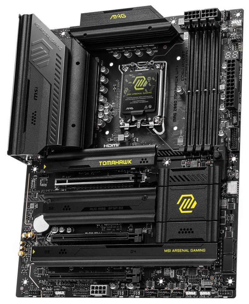 MSI MAG Z890 TOMAHAWK WIFI / Intel Z890 / LGA1851 / 4x DDR5 / 4x M.2 / USB-C / HDMI / WiFi / ATX