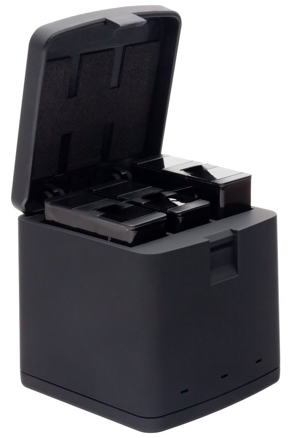 PATONA nabíječka pro digitální kameru Triple GoPro Hero 9/Hero 10/Hero 11/Hero 12/ 3x baterie 1730mAh Enduro