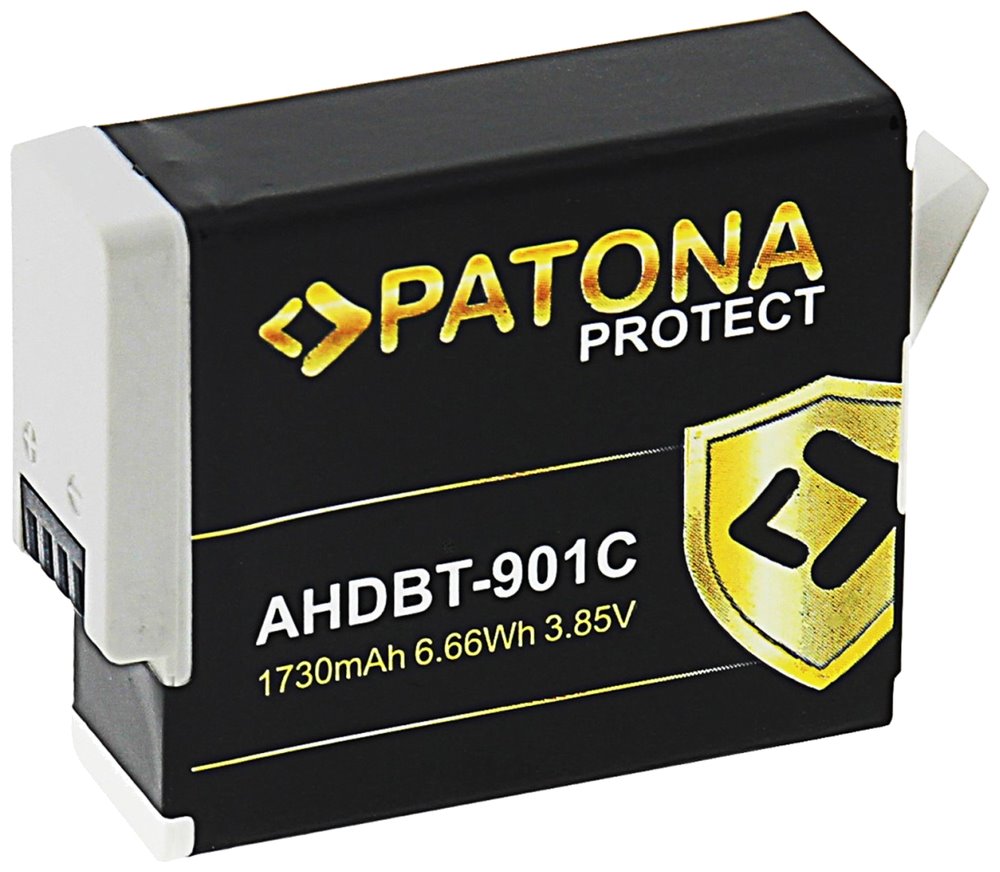 PATONA nabíječka pro digitální kameru Triple GoPro Hero 9/Hero 10/Hero 11/Hero 12/ 3x baterie 1730mAh Enduro