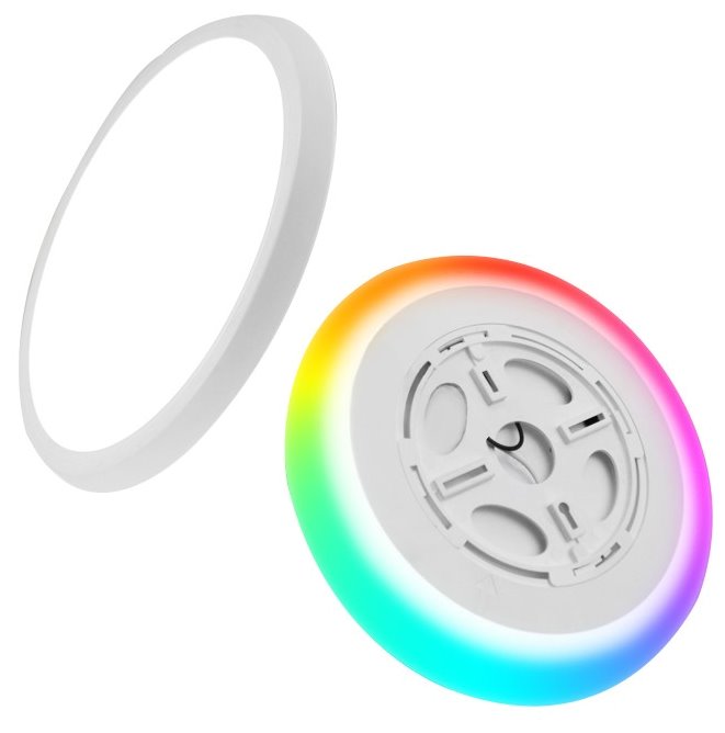 IMMAX NEO LITE TUDO SMART stropní svítidlo  RGB podsvícení 60cm 65W, s podporou BEACON, Wi-Fi, TUYA, bílé