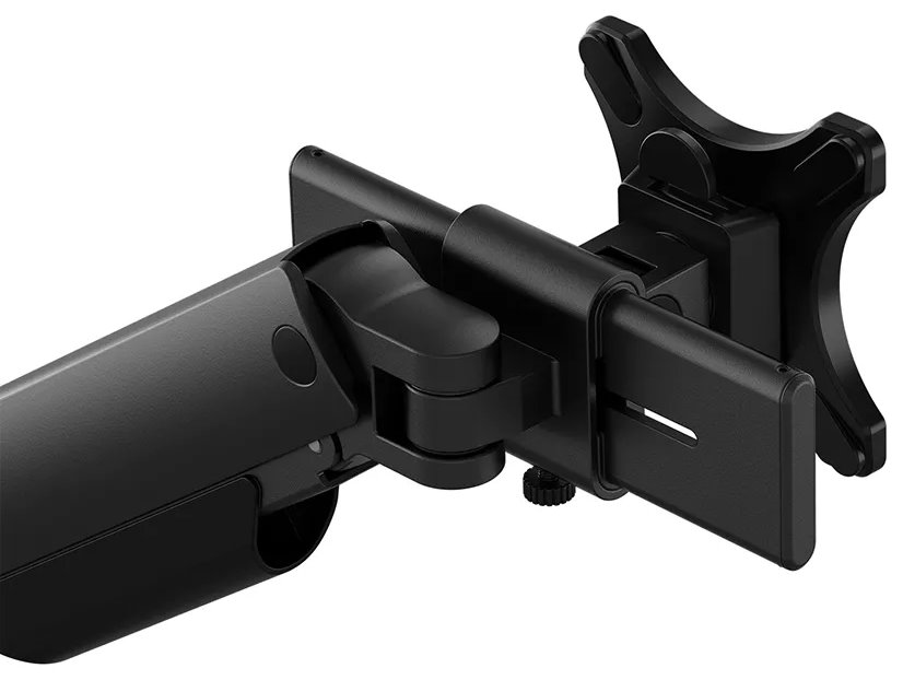 Neomounts DS65S-950BL2 Neomounts NEXT One SL Desk Mount, double display, sliding VESA (topfix clamp/grommet), black