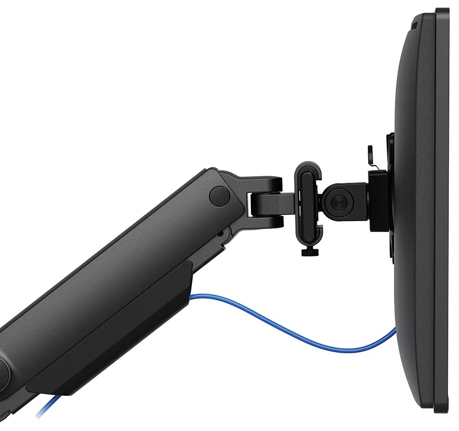 Neomounts DS65S-950BL2 Neomounts NEXT One SL Desk Mount, double display, sliding VESA (topfix clamp/grommet), black