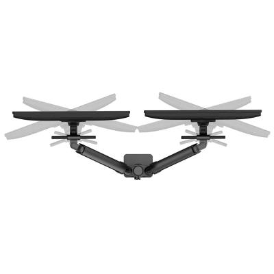 Neomounts DS65S-950BL2 Neomounts NEXT One SL Desk Mount, double display, sliding VESA (topfix clamp/grommet), black