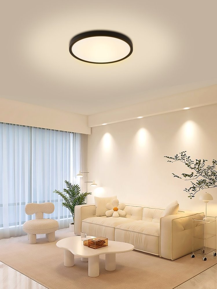 IMMAX NEO LITE TUDO SMART stropní svítidlo RGB podsvícení 60cm 65W s podporou BEACON, Wi-Fi, TUYA, černé