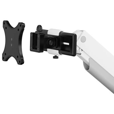 Neomounts DS65S-950WH2  Neomounts NEXT One SL Desk Mount, double display, sliding VESA (topfix clamp/grommet), white