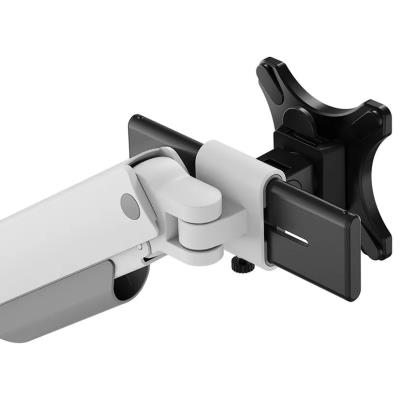 Neomounts DS65S-950WH2  Neomounts NEXT One SL Desk Mount, double display, sliding VESA (topfix clamp/grommet), white