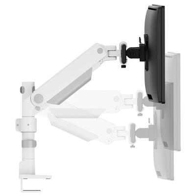 Neomounts DS65S-950WH2  Neomounts NEXT One SL Desk Mount, double display, sliding VESA (topfix clamp/grommet), white