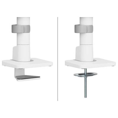 Neomounts DS65S-950WH2  Neomounts NEXT One SL Desk Mount, double display, sliding VESA (topfix clamp/grommet), white
