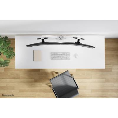 Neomounts DS65S-950WH2  Neomounts NEXT One SL Desk Mount, double display, sliding VESA (topfix clamp/grommet), white