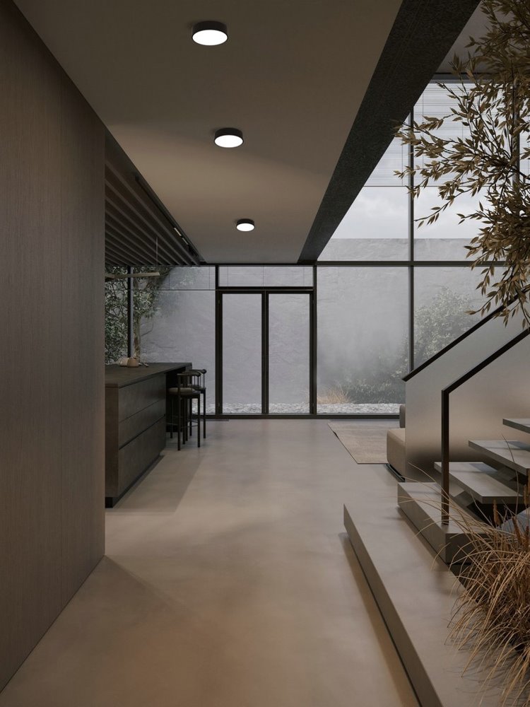 IMMAX NEO RONDATE SLIM SMART stropní svítidlo 25 x 7cm 18W Zigbee 3.0, TUYA, černé