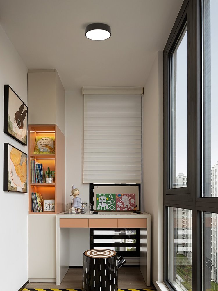 IMMAX NEO RONDATE SLIM SMART stropní svítidlo 25 x 7cm 18W Zigbee 3.0, TUYA, černé