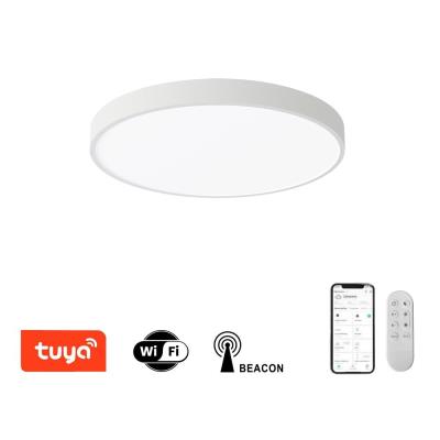 IMMAX NEO LITE SEMPLICI SMART stropní svítidlo 40cm 36W 2736 lm, s podporou BEACON, Wi-Fi, TUYA, bílé