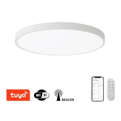 IMMAX NEO LITE SEMPLICI SMART stropní svítidlo 60cm 60W 4500 lm, s podporou BEACON, Wi-Fi, TUYA, bílé