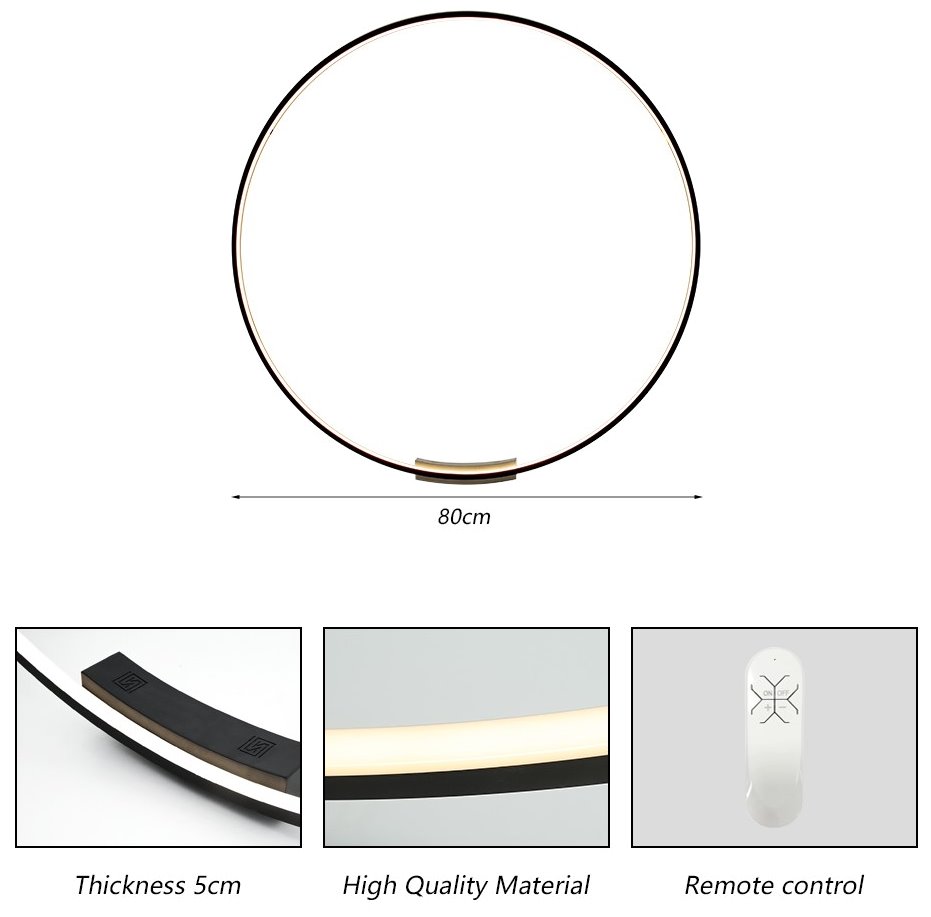 IMMAX NEO FINO SMART nástěnné + stropní svítidlo 80cm 50W 3420lm Zigbee 3,0 s DO, TUYA, černé