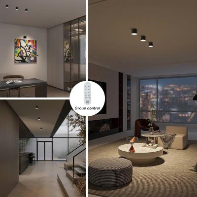 IMMAX NEO LITE RONDATES SMART stropní svítidlo 11,5cm 18W 1458lm s podporou BEACON, Wi-Fi, TUYA, černé