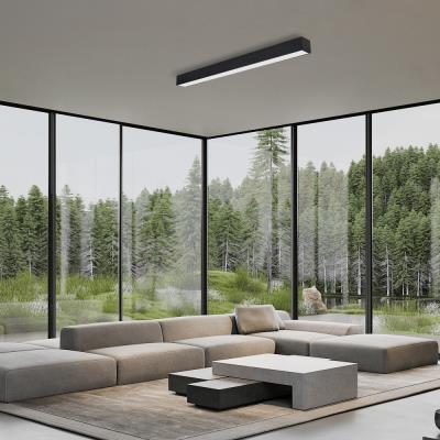 IMMAX NEO LITE LUNGO SMART stropní svítidlo 120cm 38W  2882lm, s podporou BEACON, Wi-Fi, TUYA, černé