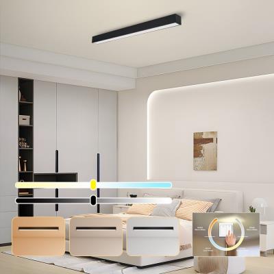 IMMAX NEO LITE LUNGO SMART stropní svítidlo 120cm 38W  2882lm, s podporou BEACON, Wi-Fi, TUYA, černé