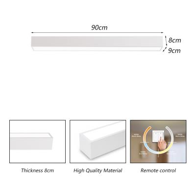 IMMAX NEO LITE LUNGO SMART stropní svítidlo 90cm 29W  2204lm, s podporou BEACON, Wi-Fi, TUYA, bílé