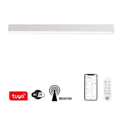 IMMAX NEO LITE LUNGO SMART stropní svítidlo 120cm 38W  2882lm, s podporou BEACON, Wi-Fi, TUYA, bílé