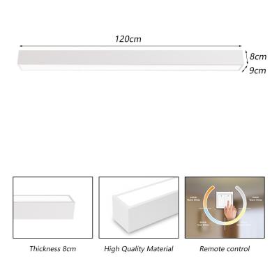 IMMAX NEO LITE LUNGO SMART stropní svítidlo 120cm 38W  2882lm, s podporou BEACON, Wi-Fi, TUYA, bílé