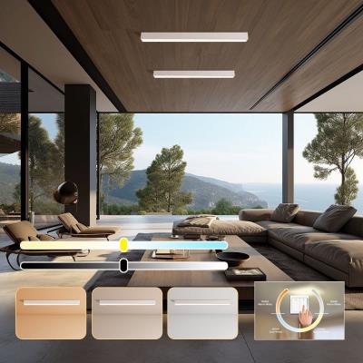 IMMAX NEO LITE LUNGO SMART stropní svítidlo 120cm 38W  2882lm, s podporou BEACON, Wi-Fi, TUYA, bílé