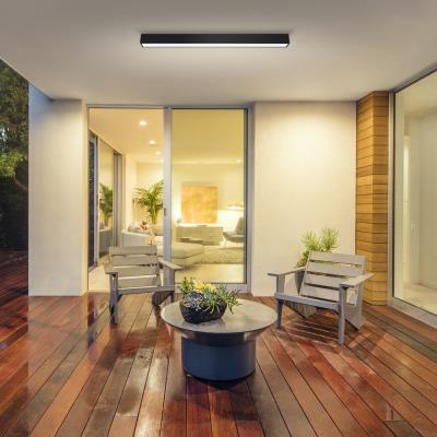 IMMAX NEO LITE LUNGO SMART stropní svítidlo 90cm 29W  2204lm, s podporou BEACON, Wi-Fi, TUYA, černé