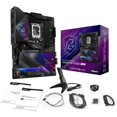 ASRock Z890 Riptide WiFi / Intel Z890 / LGA1851 / 4x DDR5 / 5x M.2 / HDMI / 2x Thunderbolt 4 / WiFi / ATX