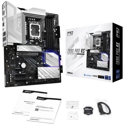 ASRock Z890 Pro RS / Intel Z890 / LGA1851 / 4x DDR5 / 4x M.2 / HDMI / DP / 2x Thunderbolt 4 / ATX