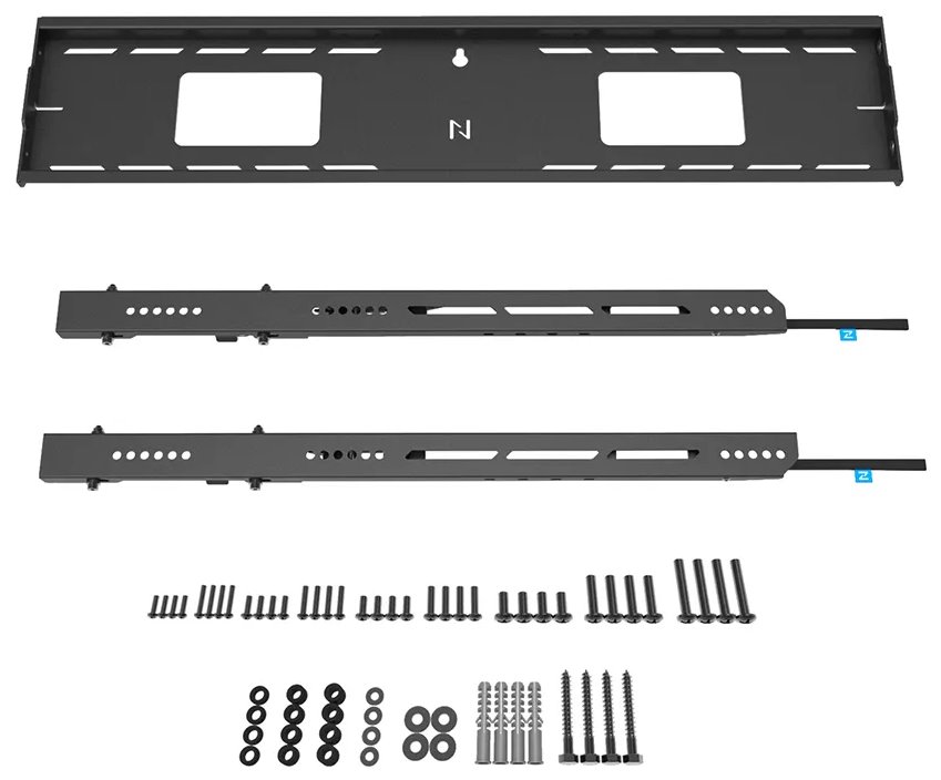 Neomounts WL30-750BL18 Neomounts LEVEL-750 Wall Mount (XL, 125 kg, kickstand, lockable, connectable, VESA 800x600)