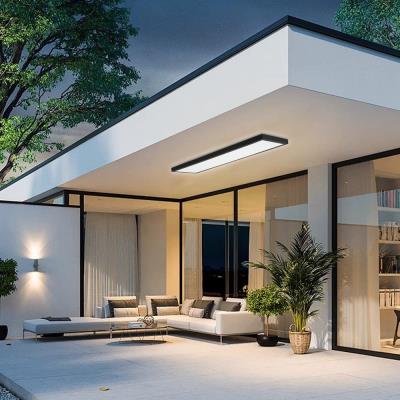 IMMAX NEO LITE FRAME SMART stropní svítidlo 120x30cm, IP44, CCT, s podporou BEACON, Wi-Fi, TUYA, černé