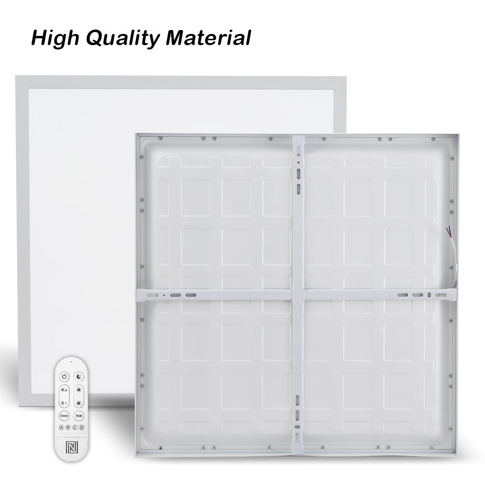 IMMAX NEO LITE FRAME SMART stropní svítidlo 60x60cm , IP44, CCT, s podporou BEACON, Wi-Fi, TUYA, bílé