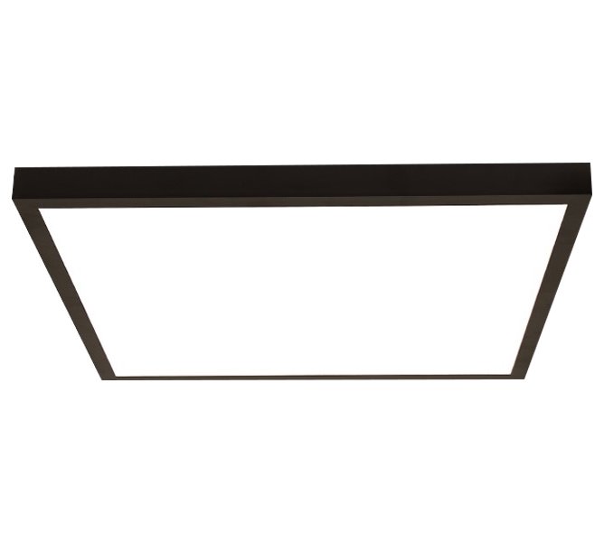 IMMAX NEO LITE FRAME SMART stropní svítidlo 60x60cm, IP44, CCT,  s podporou BEACON, Wi-Fi, TUYA, černé