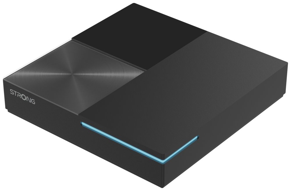 STRONG android box SRT LEAP-S3 PRO/ 4K UHD/ H.265/HEVC/ NETFLIX/ Disney+/ Chromecast/ HDMI/ USB/ LAN/ Wi-Fi 6/ Google TV