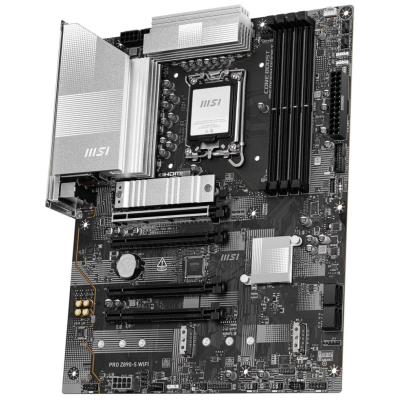MSI PRO Z890-S WIFI / Intel Z890 / LGA1851 / 4x DDR5 / 3x M.2 / USB-C / HDMI / DP /  WiFi / ATX