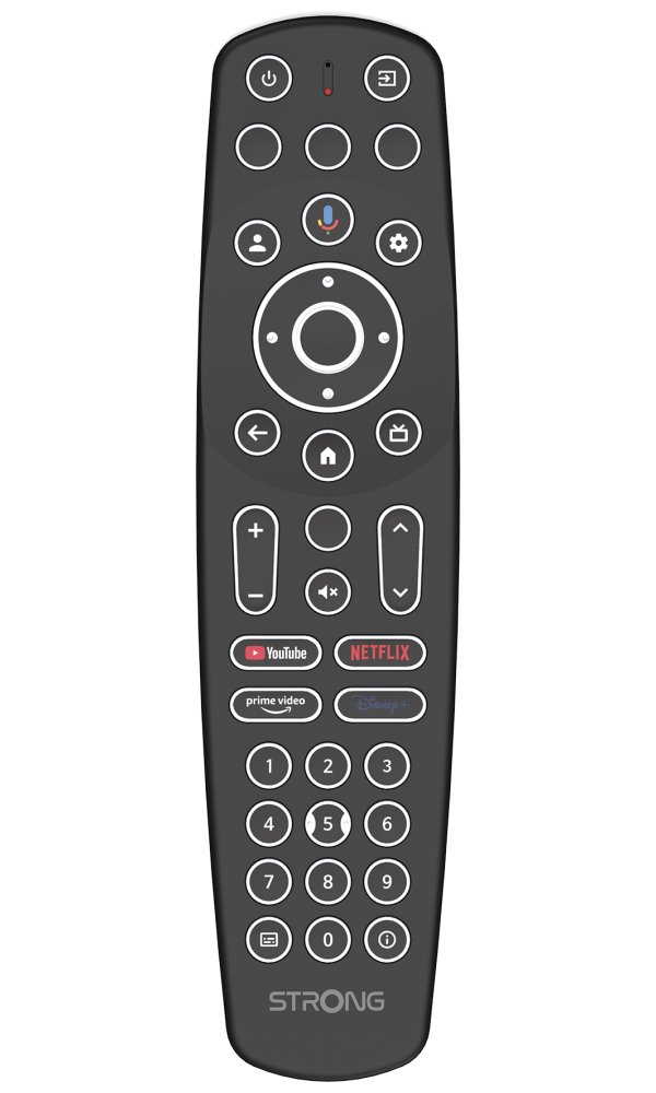 STRONG android box SRT LEAP-S3 PRO/ 4K UHD/ H.265/HEVC/ NETFLIX/ Disney+/ Chromecast/ HDMI/ USB/ LAN/ Wi-Fi 6/ Google TV