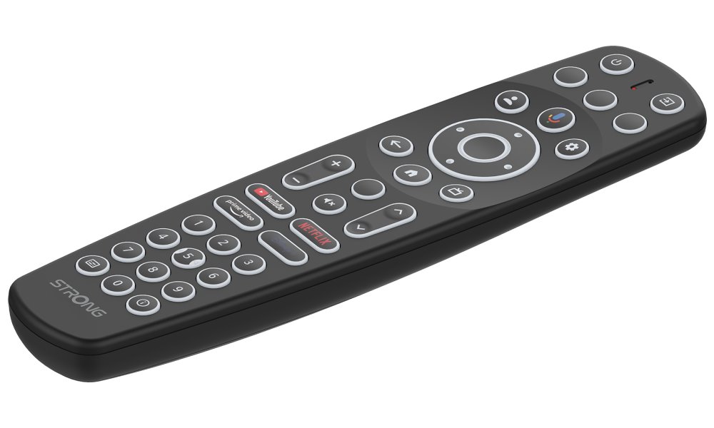 STRONG android box SRT LEAP-S3 PRO/ 4K UHD/ H.265/HEVC/ NETFLIX/ Disney+/ Chromecast/ HDMI/ USB/ LAN/ Wi-Fi 6/ Google TV