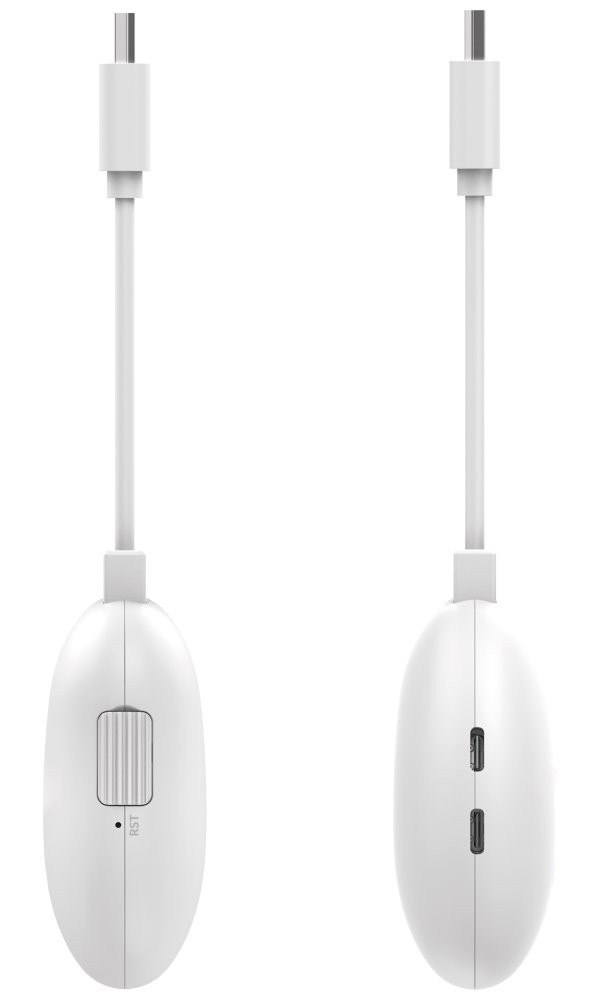 STRONG 4K Google TV stick LEAP-NEVE/ 4K Ultra HD/ H.265/ HDMI/ Wi-Fi 6/ Chromecast/ NETFLIX/ Disney+/ Google TV/ bílý